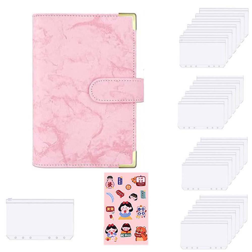 Cartoon Stickers Cash Budget Ledger A6 PU Leather Folder Loose-leaf Notebook School Supplies Grey Style 1
Cartoon Stickers Cash Budget Ledger A6 PU Leather Folder Loose-leaf Notebook School Supplies Grey Style 1