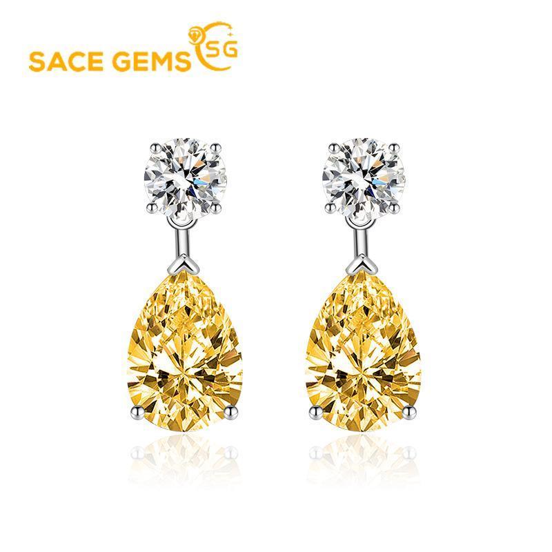 SACE GEMS Класичні сережки з мідного сплаву Циркон Жіночі прикраси Весільний подарунок білий
SACE GEMS Класичні сережки з мідного сплаву Циркон Жіночі прикраси Весільний подарунок білий
