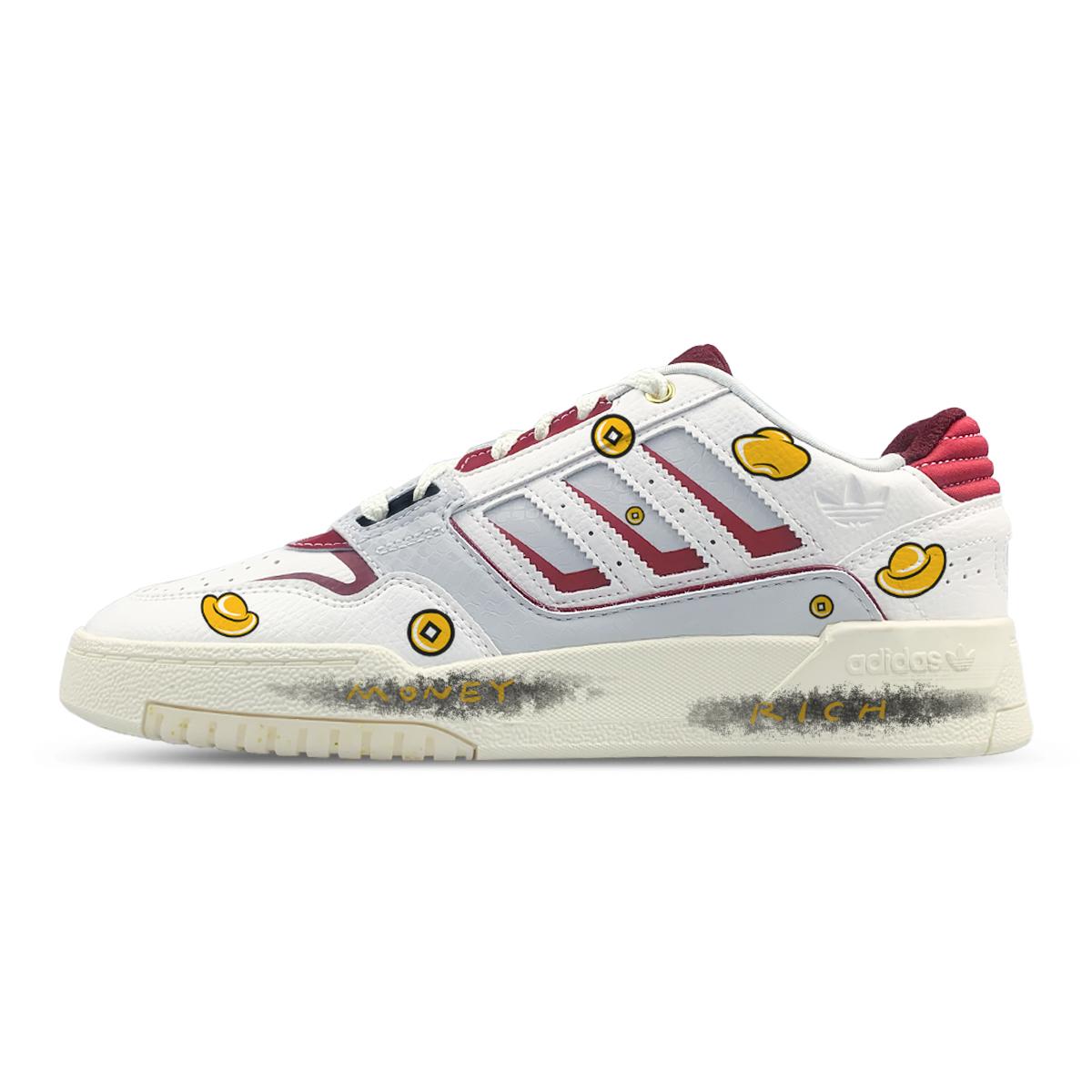 Adidas Originals Drop Step 2.0 Slip Resistant Abrasion Resistant Low top Skateboard Shoes Unisex White Red Gold JP9982(Team116-) 42
Adidas Originals Drop Step 2.0 Slip Resistant Abrasion Resistant Low top Skateboard Shoes Unisex White Red Gold JP9982(Team116-) 42