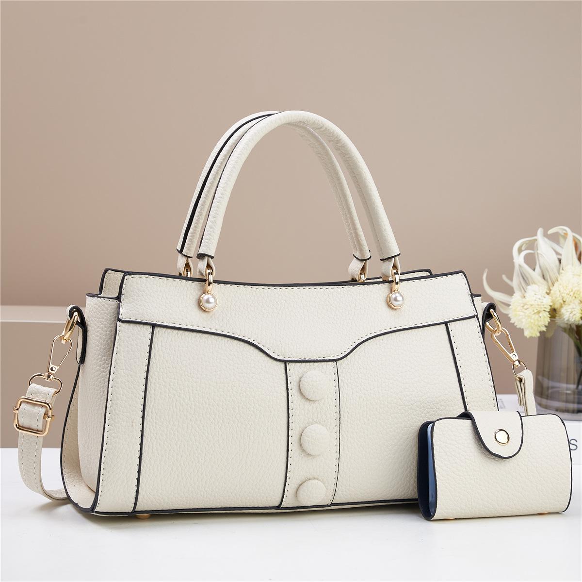 Дизайнерский роскошный комплект из 2 предметов, женская сумка через плечо из искусственной кожи, элегантная женская сумка для карт и сумок, элегантная женская сумка-тоут