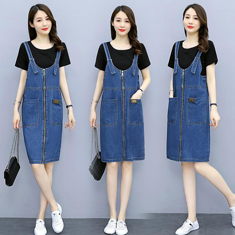2024 Stylish Women s Slimming Denim Overall Skirt - Age-Reducing Medium-Length Suspender Dress M
2024 Stylish Women s Slimming Denim Overall Skirt - Age-Reducing Medium-Length Suspender Dress M