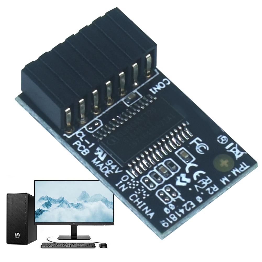 Для Asus TPM-M R2.0 Модуль TPM LPC 14-контактний Комп ютерний TPM-M R2.0 15x25 мм TPM-M R2.0 Апаратний чіп безпеки для материнських плат Asus france
Для Asus TPM-M R2.0 Модуль TPM LPC 14-контактний Комп ютерний TPM-M R2.0 15x25 мм TPM-M R2.0 Апаратний чіп безпеки для материнських плат Asus france