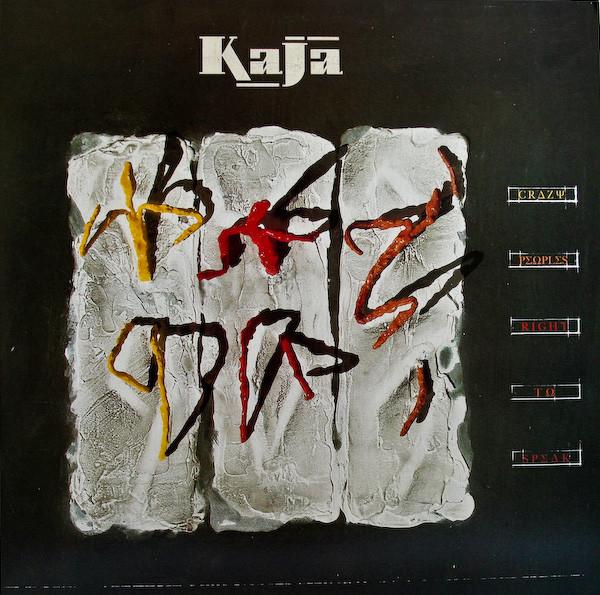 LP Record KAJA Crazy Peoples Right To Speak ST17169 EMI AMERICA 1985 US Rock Used
LP Record KAJA Crazy Peoples Right To Speak ST17169 EMI AMERICA 1985 US Rock Used