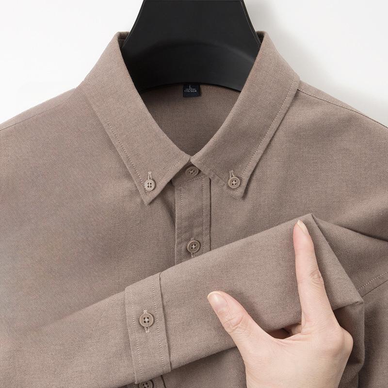 Весенние новые мужские рубашки Oxford с длинными рукавами для молодежи и людей среднего возраста, облегающие и универсальные XXXXL
Весенние новые мужские рубашки Oxford с длинными рукавами для молодежи и людей среднего возраста, облегающие и универсальные XXXXL