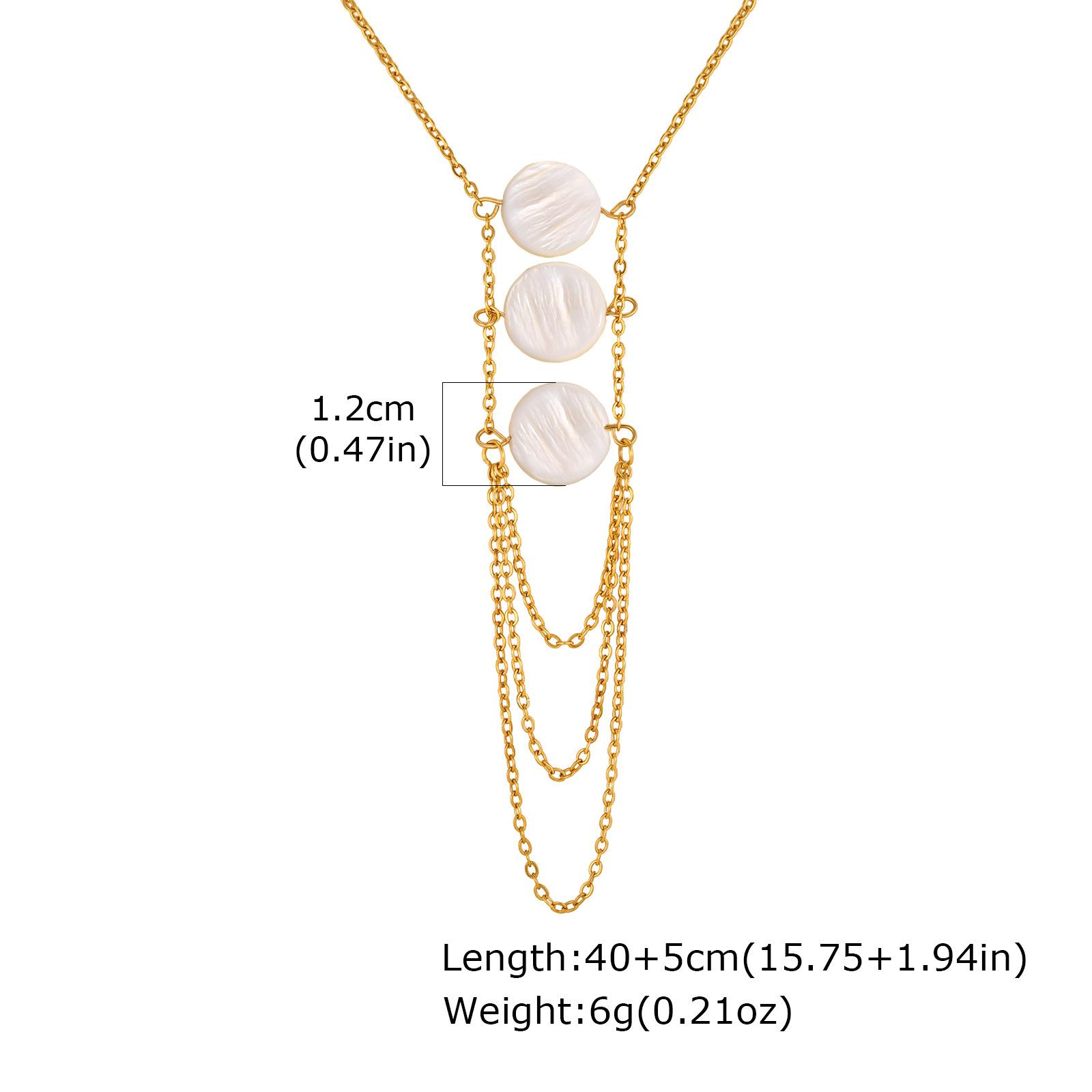 Wind Lady Stainless Steel Flat Cross Chain Shell Y-Shaped Necklace, Can Be Matched With Sweater Nc-2236 In Autumn And Winter золотой
Wind Lady Stainless Steel Flat Cross Chain Shell Y-Shaped Necklace, Can Be Matched With Sweater Nc-2236 In Autumn And Winter золотой