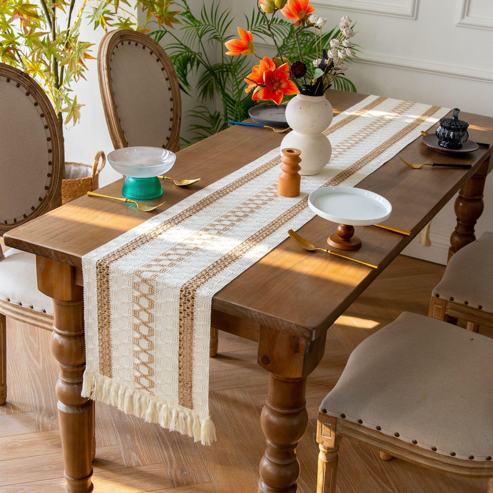 Interior Mat Decorative Dining Table Cloth Table Flag Long Table Mat Cotton And Linen Woven Cover Fabric Retro Classic Home 30*50cm
Interior Mat Decorative Dining Table Cloth Table Flag Long Table Mat Cotton And Linen Woven Cover Fabric Retro Classic Home 30*50cm