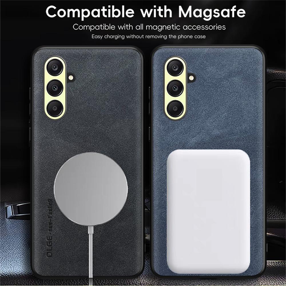 WANLONFENG YBP Series For Samsung Galaxy A26 5G Magnetic Case with Tempered Glass Film PU+TPU Phone Cover Large Cutout Grey
WANLONFENG YBP Series For Samsung Galaxy A26 5G Magnetic Case with Tempered Glass Film PU+TPU Phone Cover Large Cutout Grey