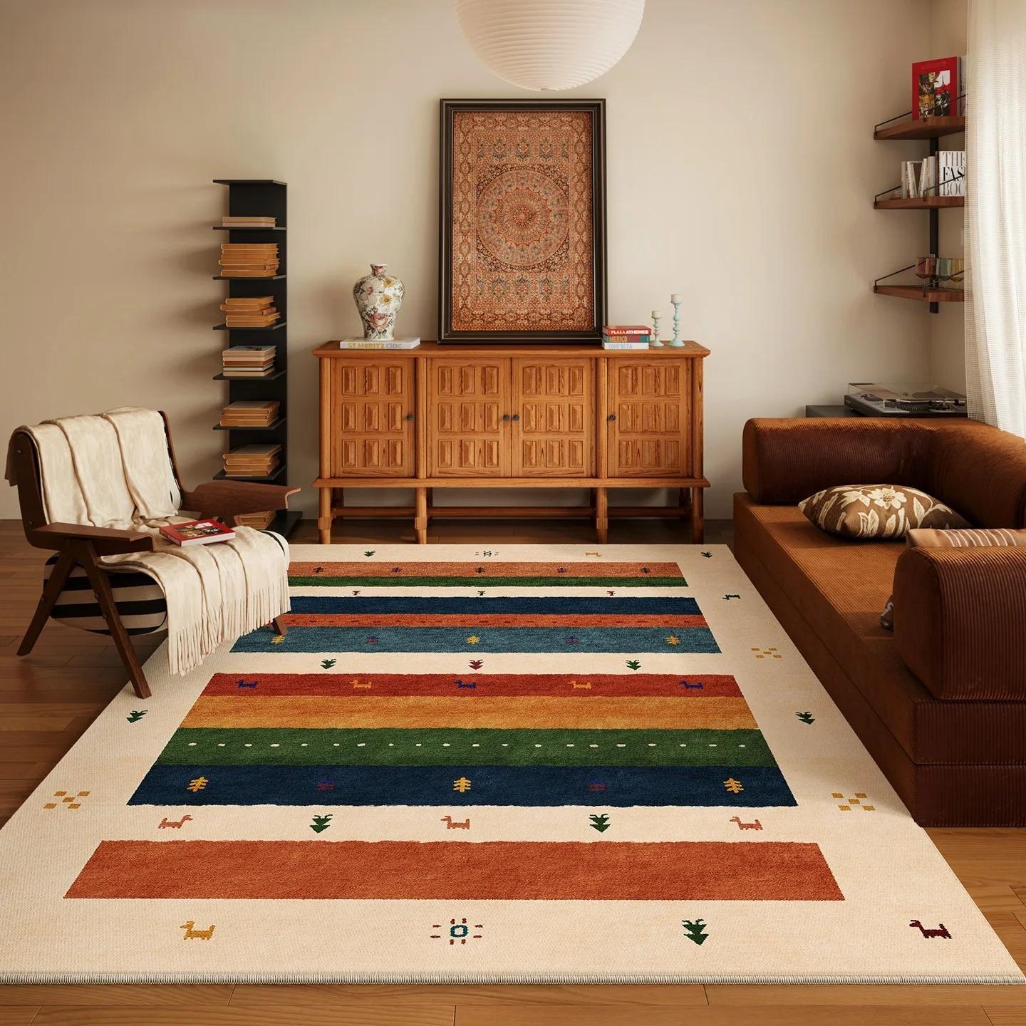 Nordic Retro Bohemian Area Rug Floor Mat for Living Room Bedroom Soft Carpet Bedroom Decor Living Room Decoration Home Rugs 40X60CM
Nordic Retro Bohemian Area Rug Floor Mat for Living Room Bedroom Soft Carpet Bedroom Decor Living Room Decoration Home Rugs 40X60CM