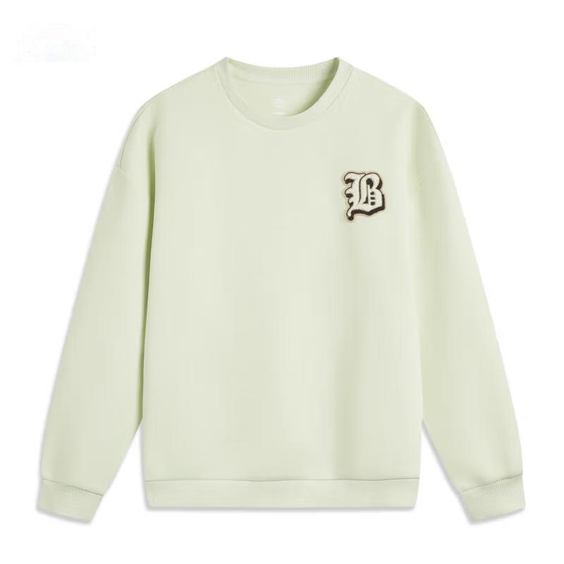 Li Ning Basketball Series Anti-Five Crew Neck Pullover Letter Print Casual Sweatshirt Men sweatshirt Soft-Water-Green AWDV031-5 L
Li Ning Basketball Series Anti-Five Crew Neck Pullover Letter Print Casual Sweatshirt Men sweatshirt Soft-Water-Green AWDV031-5 L