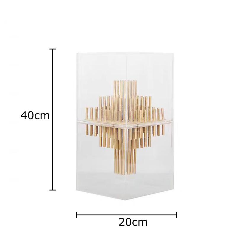 Creative Abstract Geometric Crafts Acrylic Display Box Desk Decoration Ornaments Geometric Metal Sculpture Room Aesthetic Decor золотистый
Creative Abstract Geometric Crafts Acrylic Display Box Desk Decoration Ornaments Geometric Metal Sculpture Room Aesthetic Decor золотистый