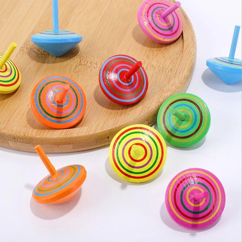 Kids Mini Colored Cartoon Pine Cones Wooden Gyro Toys Children Adult Relief Stress Desktop Spinning Top Educational Game
Kids Mini Colored Cartoon Pine Cones Wooden Gyro Toys Children Adult Relief Stress Desktop Spinning Top Educational Game