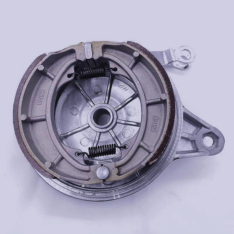 Motorcycle Rear Brake Drum & Hub Cover for HJ125-A, GN125, GS125.
Motorcycle Rear Brake Drum & Hub Cover for HJ125-A, GN125, GS125.