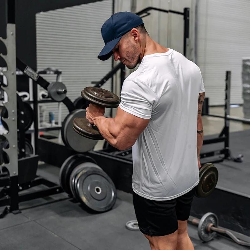 Muscleguys Men s Running T-shirts Short Sleeve Solid O-Neck Sports Tees Tops for Summer Cotton Daily Gym Workout Fitness Bodybuilding M
Muscleguys Men s Running T-shirts Short Sleeve Solid O-Neck Sports Tees Tops for Summer Cotton Daily Gym Workout Fitness Bodybuilding M
