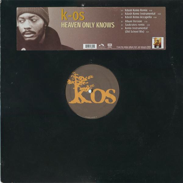 12inch Record K-OS - Heaven Only Knows ASW46889,724354 Astralwerks, EM 2002 US Rap & Hip-Hop/R&B Used
12inch Record K-OS - Heaven Only Knows ASW46889,724354 Astralwerks, EM 2002 US Rap & Hip-Hop/R&B Used