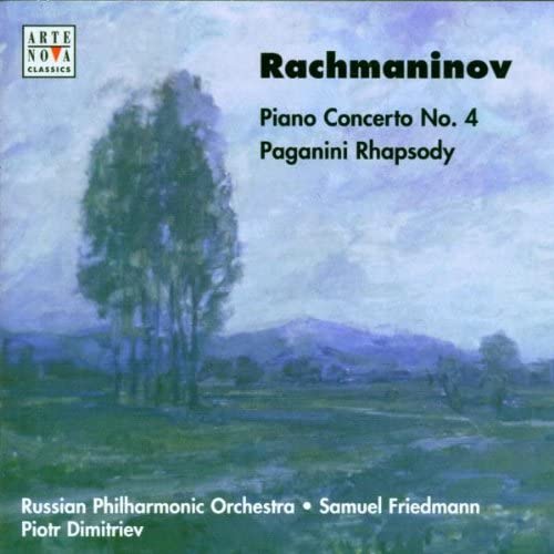CD SERGEY RACHMANINOV, SAMUEL FRIEDMAN - Rachmaninov;Piano Concerto 4 74321721082 Arte Nova Class 2000 Europe Classical Used
CD SERGEY RACHMANINOV, SAMUEL FRIEDMAN - Rachmaninov;Piano Concerto 4 74321721082 Arte Nova Class 2000 Europe Classical Used