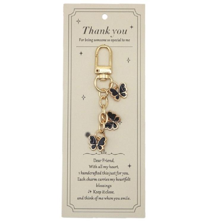 Practical Butterfly Keychain Metal Construction Secure Closure for Keys and Bag Decors Everyday Convenience and Style чорний
Practical Butterfly Keychain Metal Construction Secure Closure for Keys and Bag Decors Everyday Convenience and Style чорний