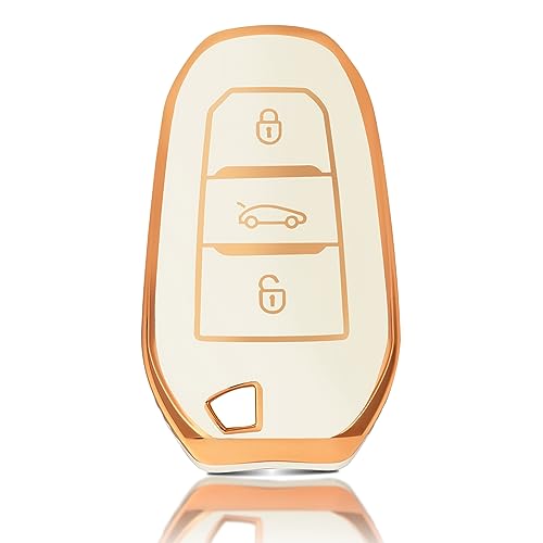 OFFCURVE Чехол для смарт-ключа для Peugeot Чехол для ключа Защита от царапин Держатель для ключей Стильный, Мягкий на ощупь, Высокое качество, Без радиопомех, Peug
OFFCURVE Чехол для смарт-ключа для Peugeot Чехол для ключа Защита от царапин Держатель для ключей Стильный, Мягкий на ощупь, Высокое качество, Без радиопомех, Peug