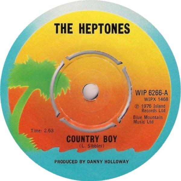 7-дюймовая пластинка HEPTONES - Country Boy WIP6266 Island Records 1976 UK Регги, Ска и Даб Б/У
7-дюймовая пластинка HEPTONES - Country Boy WIP6266 Island Records 1976 UK Регги, Ска и Даб Б/У
