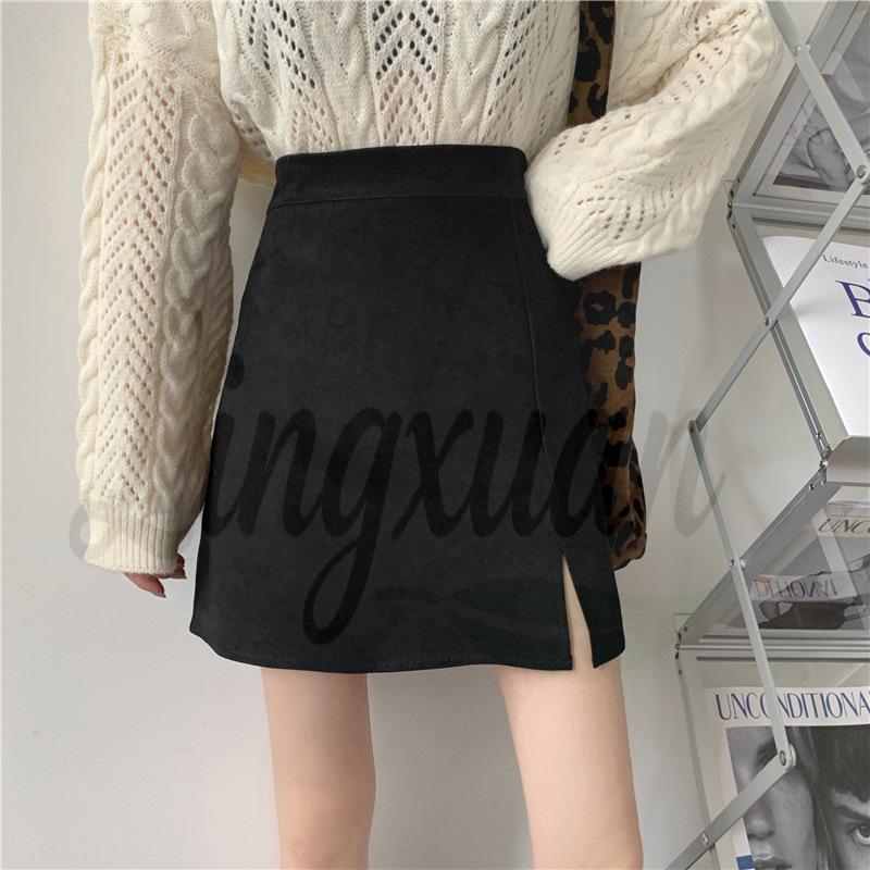 Vintage Plus Size Korean Style A-line Mini Skirt - High Waist, Subtle Brushed, Autumn Chic M чёрный
Vintage Plus Size Korean Style A-line Mini Skirt - High Waist, Subtle Brushed, Autumn Chic M чёрный