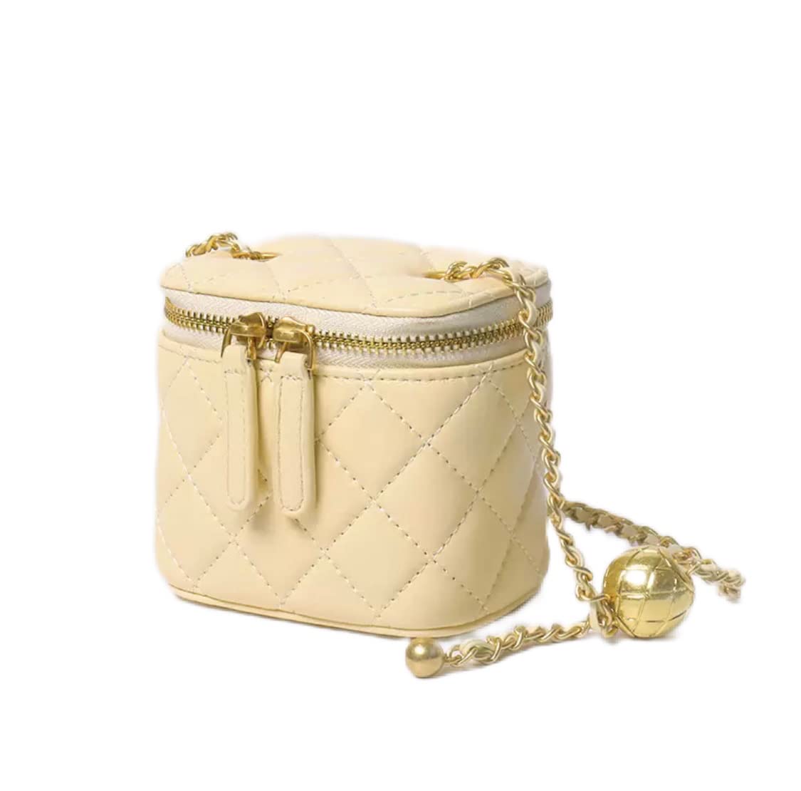 AVANCE Chain Shoulder Bag, Black and Yellow, Women s (Yellow)
AVANCE Chain Shoulder Bag, Black and Yellow, Women s (Yellow)