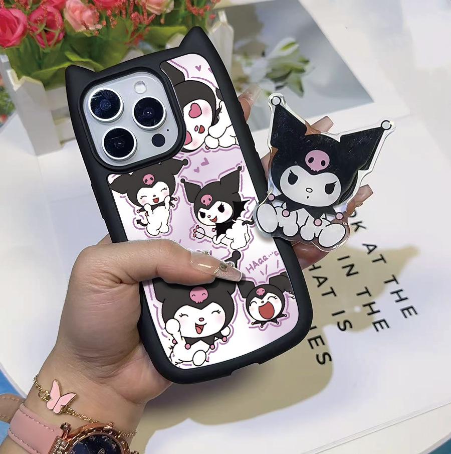 Sanrio Kuromi Stand Black Phone Case for Apple 11 iPhone 12 Pro Max
Sanrio Kuromi Stand Black Phone Case for Apple 11 iPhone 12 Pro Max