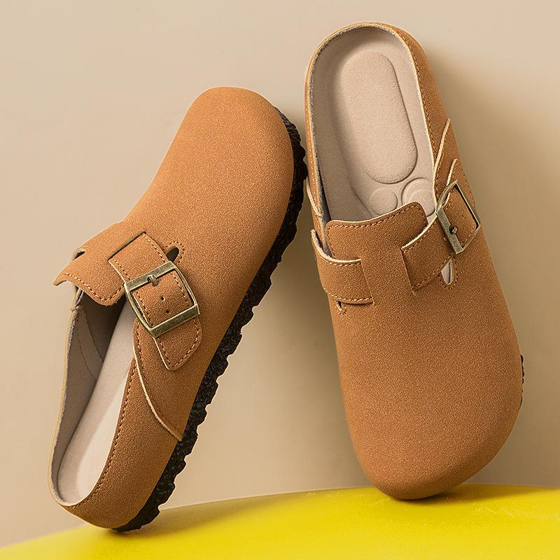 Fashion Slippers Outdoor Semi-Baotou Slippers Women s Classic Women s Casual Sandals Indoor PU Flat Home Shoes 41 каштановий
Fashion Slippers Outdoor Semi-Baotou Slippers Women s Classic Women s Casual Sandals Indoor PU Flat Home Shoes 41 каштановий