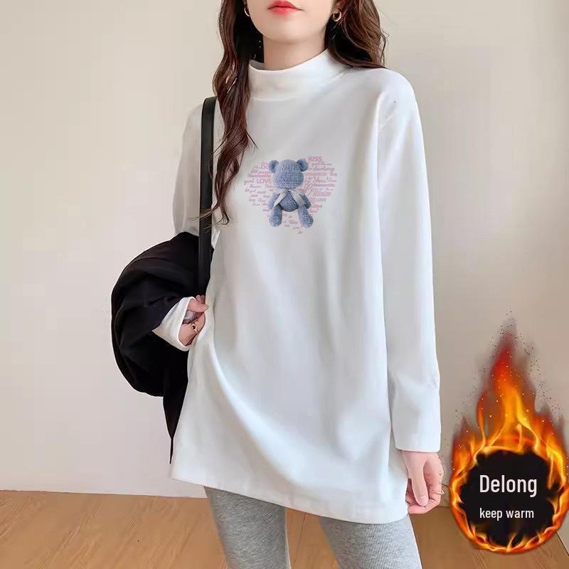 Women s Chic Irregular Long Sleeve White Base Shirt - Spring/Autumn Design Large 
Women s Chic Irregular Long Sleeve White Base Shirt - Spring/Autumn Design Large