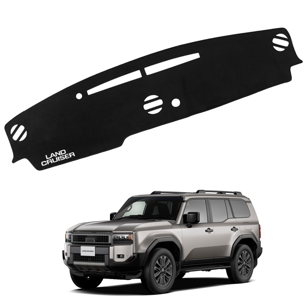 SAWAKAKI Эксклюзивный коврик на приборную панель для Toyota Land Cruiser серии 250 Land Cruiser 250 Защита от солнца Предотвращение старения Защитный коврик Полиэстер чёрный
SAWAKAKI Эксклюзивный коврик на приборную панель для Toyota Land Cruiser серии 250 Land Cruiser 250 Защита от солнца Предотвращение старения Защитный коврик Полиэстер чёрный