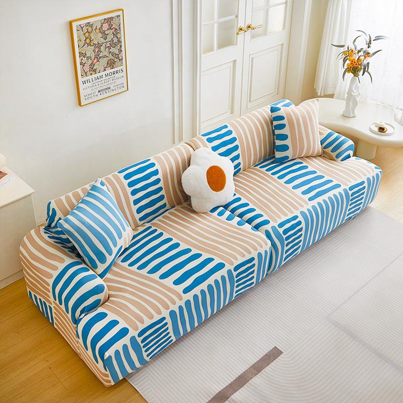 Ins-Style Printed Cool Sofa Cover All-Inclusive Elastic Dust-Proof Couch Cover For Living Room Cozy Breathable Home Accessories 1 Seater 90-140 cm
Ins-Style Printed Cool Sofa Cover All-Inclusive Elastic Dust-Proof Couch Cover For Living Room Cozy Breathable Home Accessories 1 Seater 90-140 cm