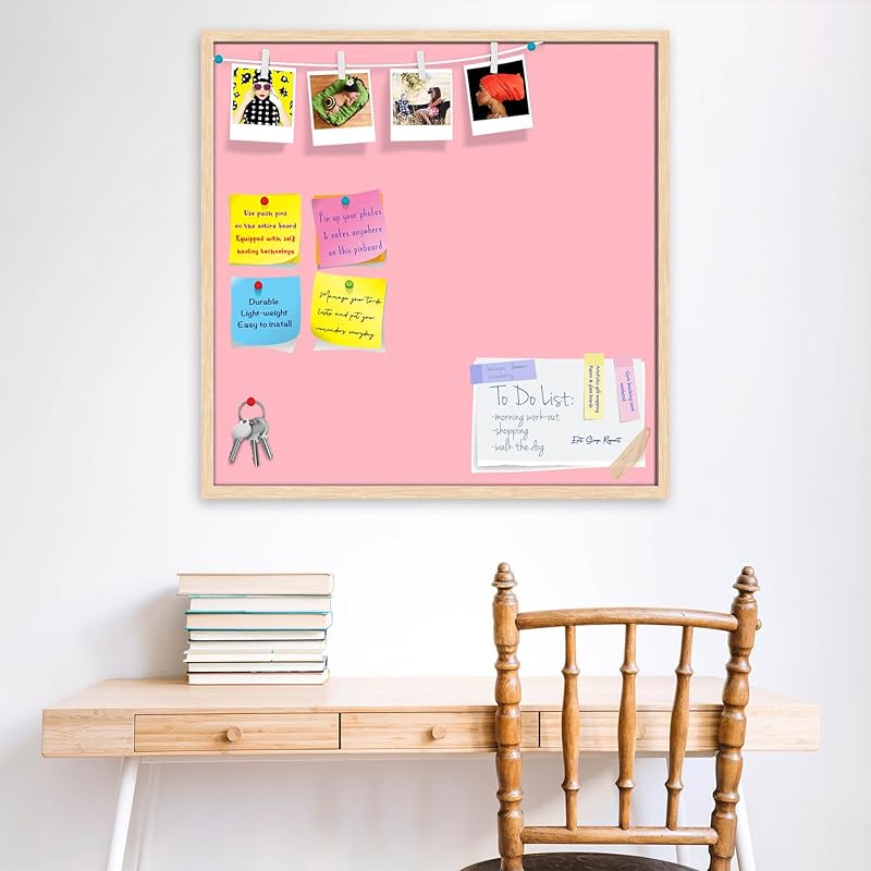 ArtzFolio Pinks Family Light Pink Colour | Bulletin Board Notice Pin Board | Vision Soft Board Combo with Thumb Push Pin 1.71.7 розовый
ArtzFolio Pinks Family Light Pink Colour | Bulletin Board Notice Pin Board | Vision Soft Board Combo with Thumb Push Pin 1.71.7 розовый