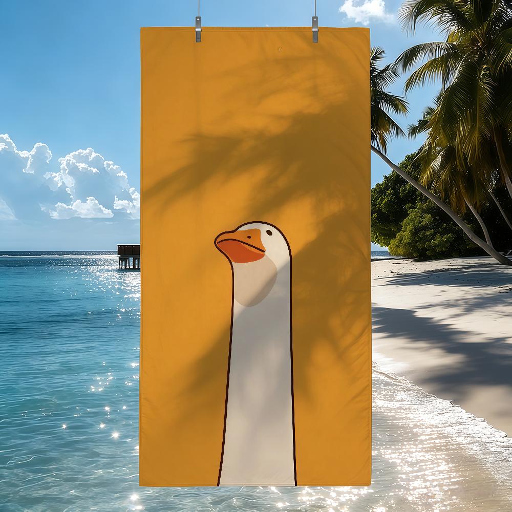 D-duck funny cartoon Towel Quick Drying Beach Towels Are Suitable For Swimming Pools Camping Yoga And The Gym W40*H60(CM)
D-duck funny cartoon Towel Quick Drying Beach Towels Are Suitable For Swimming Pools Camping Yoga And The Gym W40*H60(CM)