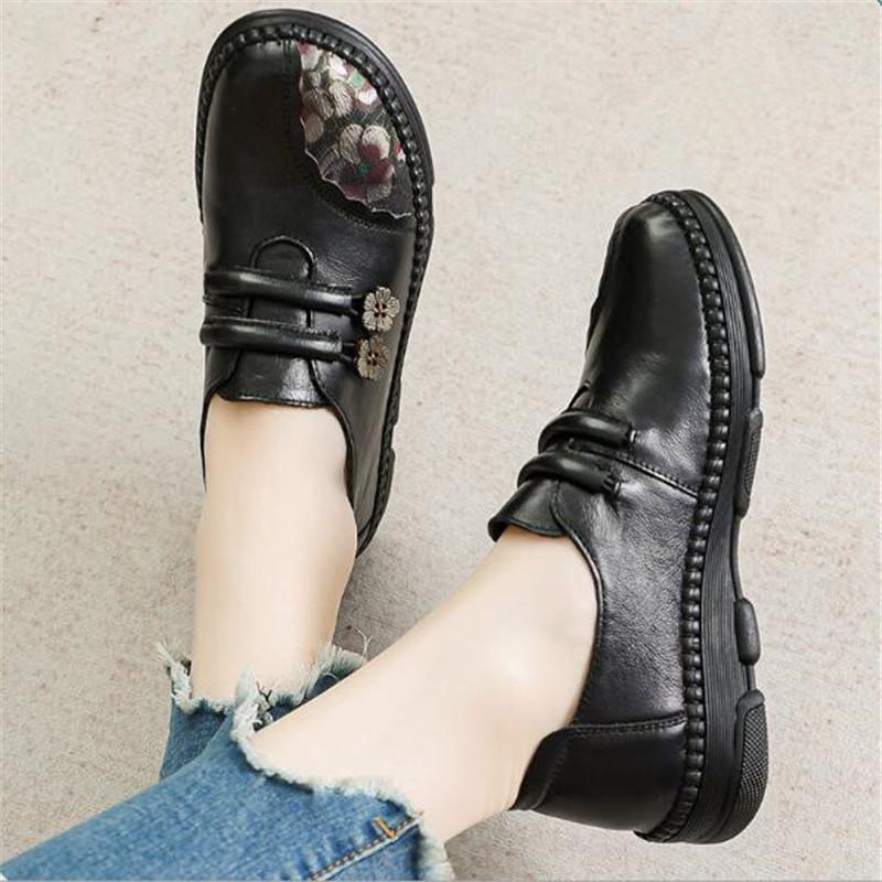 Модная женская обувь из коровьей кожи, натуральная кожа, ручная работа, женская ретро обувь на плоской подошве для мамы, комфортная, с мягкой подошвой из коровьего сухожилия, женская кожаная обувь 36
Модная женская обувь из коровьей кожи, натуральная кожа, ручная работа, женская ретро обувь на плоской подошве для мамы, комфортная, с мягкой подошвой из коровьего сухожилия, женская кожаная обувь 36