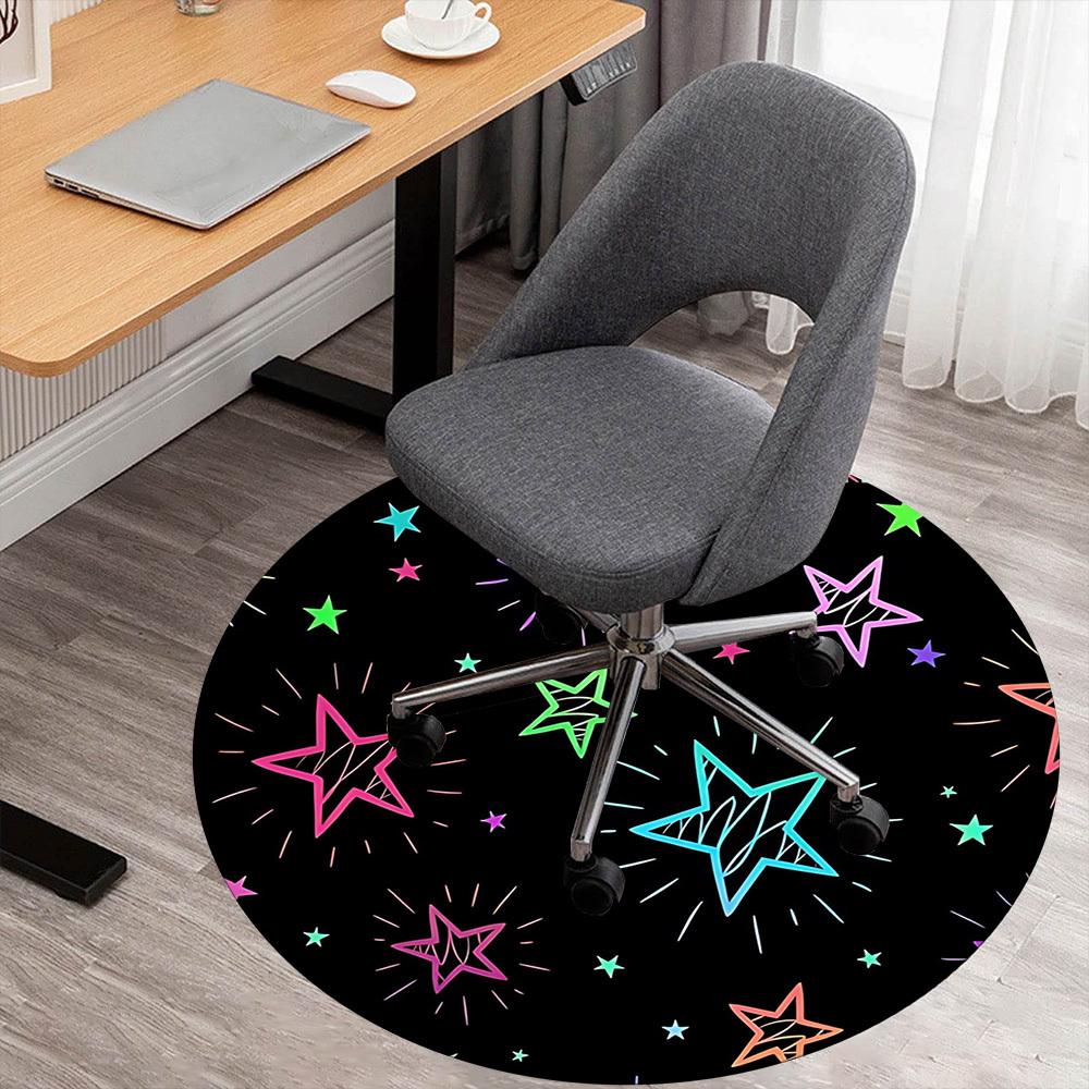 1pc stars circle Round Chair mat Area Rug - Non-Slip, Floor Mat for Office, Bedroom, and Indoor Decor c1125045 80cm by 80cm
1pc stars circle Round Chair mat Area Rug - Non-Slip, Floor Mat for Office, Bedroom, and Indoor Decor c1125045 80cm by 80cm