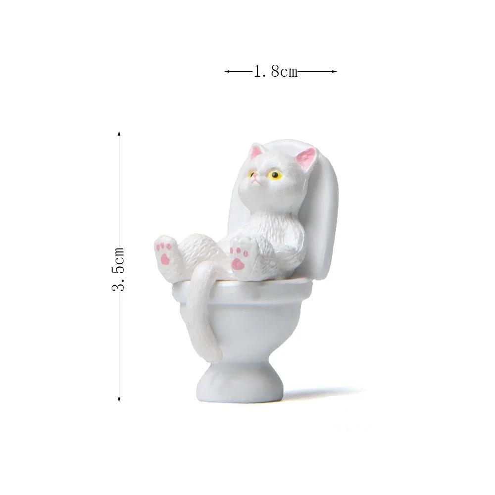 Funny Cat Spiritual Consolation PVC Appearance Toilet Office Mini Animal Cat Party Supplies Miniature Desk Decoration
Funny Cat Spiritual Consolation PVC Appearance Toilet Office Mini Animal Cat Party Supplies Miniature Desk Decoration