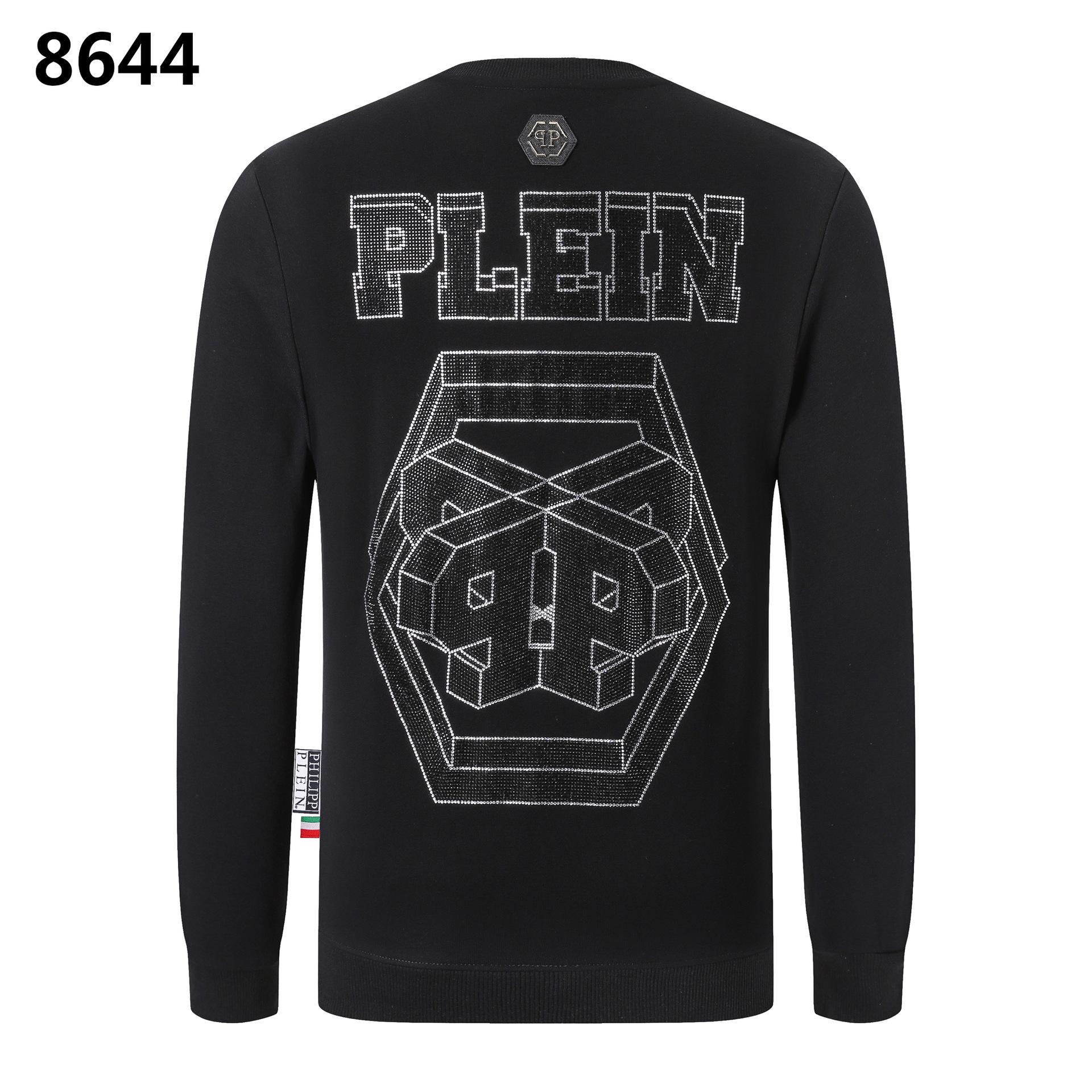 Модний чоловічий худі Philip Plein з круглим вирізом та стразами - Осінь/Зима Європейський та Американський вуличний стиль XXXL чорний
Модний чоловічий худі Philip Plein з круглим вирізом та стразами - Осінь/Зима Європейський та Американський вуличний стиль XXXL чорний