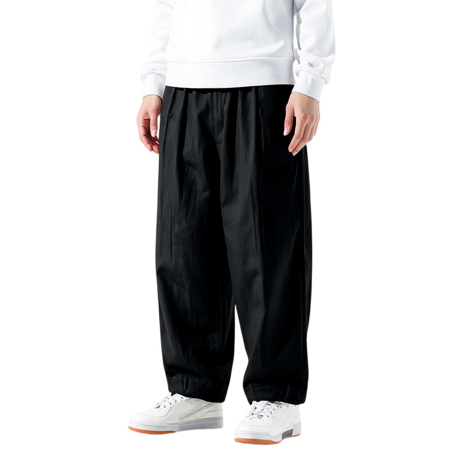 Повседневные брюки, Длинные брюки для мужчин XXXL чёрный
Повседневные брюки, Длинные брюки для мужчин XXXL чёрный