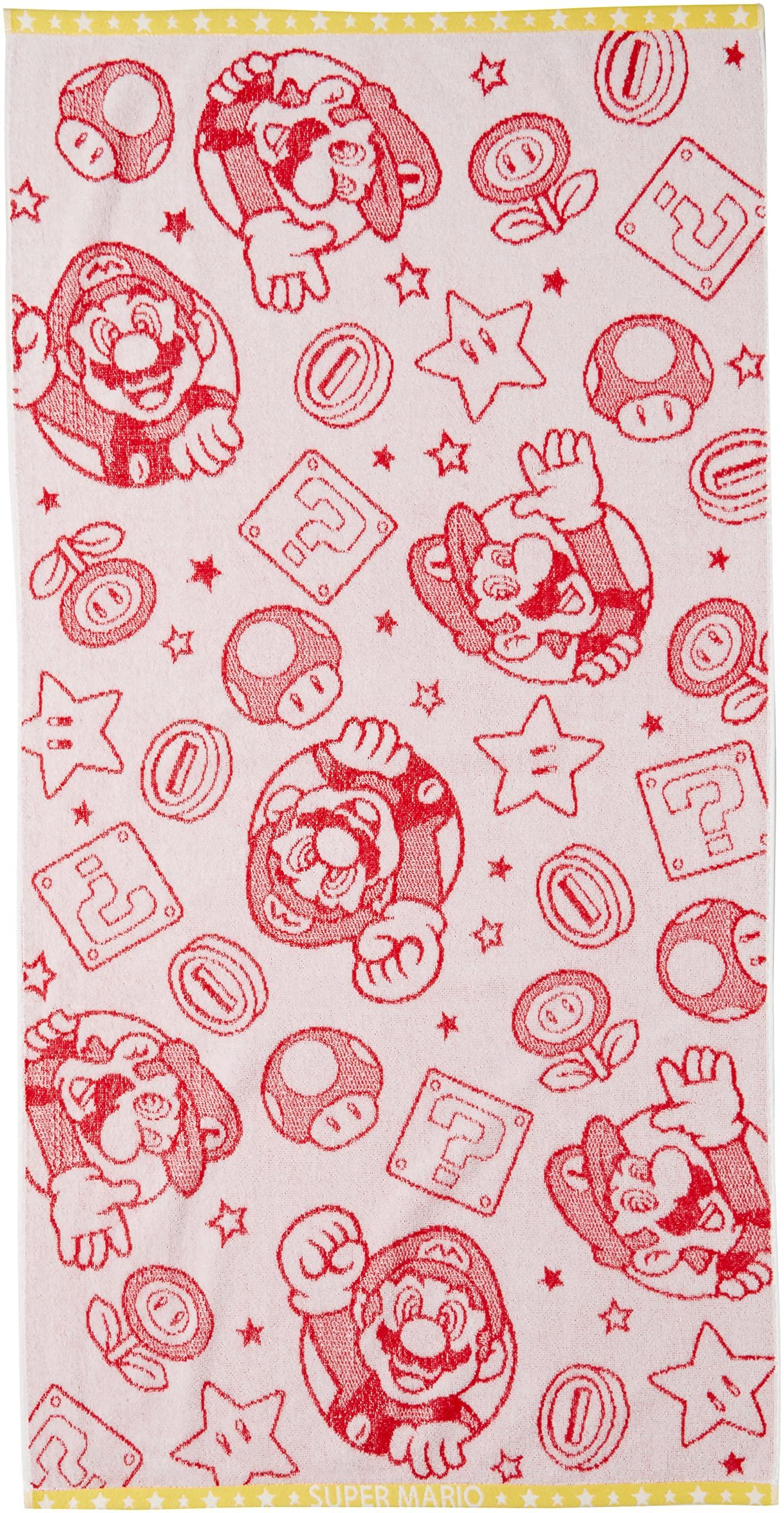 Marushin Nintendo Mario Bath Nintendo Mario Item and 60 x 120 cm Towel, Face, 4485010300, Approx.
Marushin Nintendo Mario Bath Nintendo Mario Item and 60 x 120 cm Towel, Face, 4485010300, Approx.