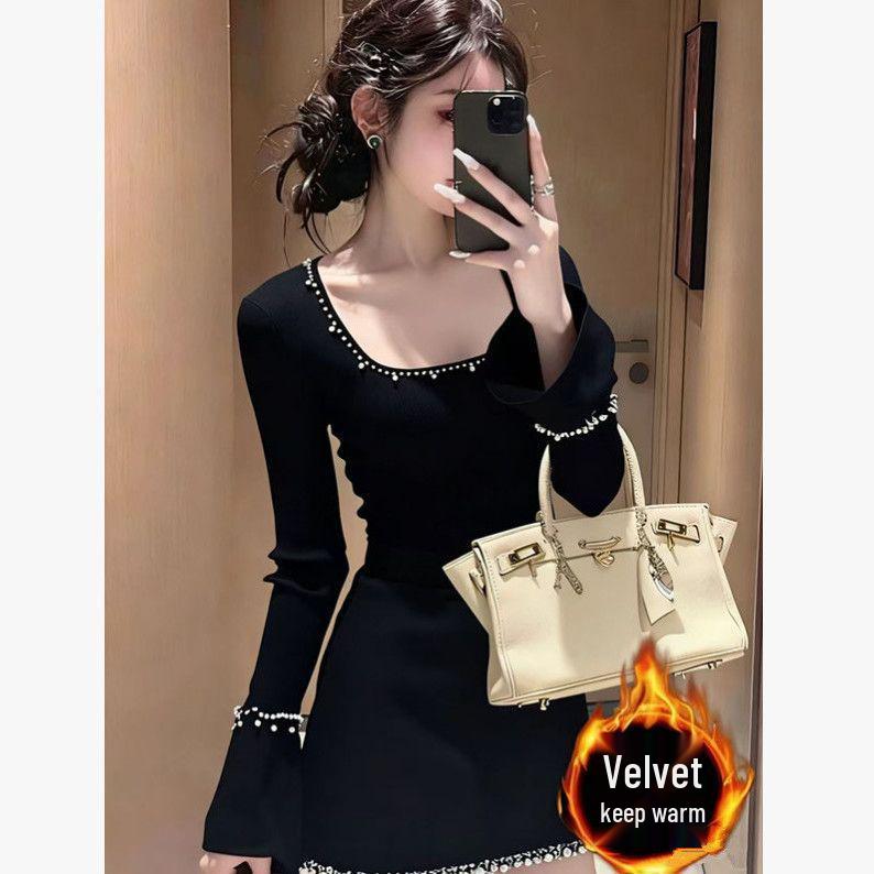 Elegant Heiress s Luxurious Black Wrap Dress - Exquisite and Chic L 115-130 kg чорний
Elegant Heiress s Luxurious Black Wrap Dress - Exquisite and Chic L 115-130 kg чорний