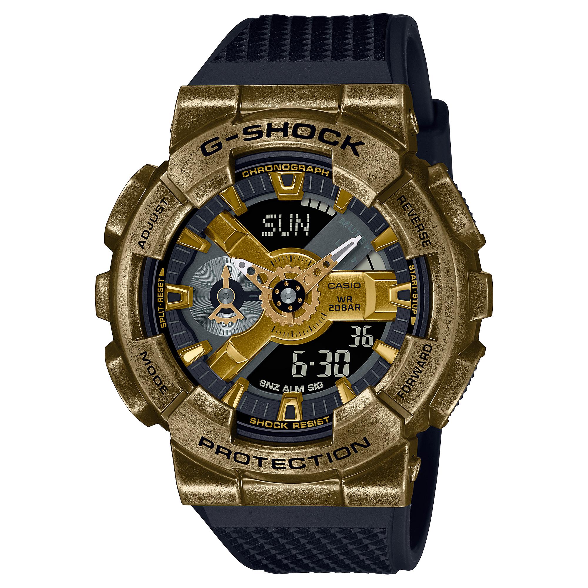 Casio G-SHOCK Men s Stainless Steel 200M Water Resistant Analog Shock Resistant Quartz Watch GM-110VG-1A9 чорний
Casio G-SHOCK Men s Stainless Steel 200M Water Resistant Analog Shock Resistant Quartz Watch GM-110VG-1A9 чорний
