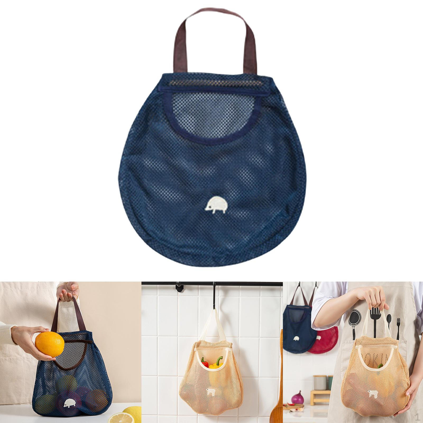 Hanging Bag, Pulling Resistance Multifunctional Breathable Organizer Bag for Fruits Vegetables Style C
Hanging Bag, Pulling Resistance Multifunctional Breathable Organizer Bag for Fruits Vegetables Style C