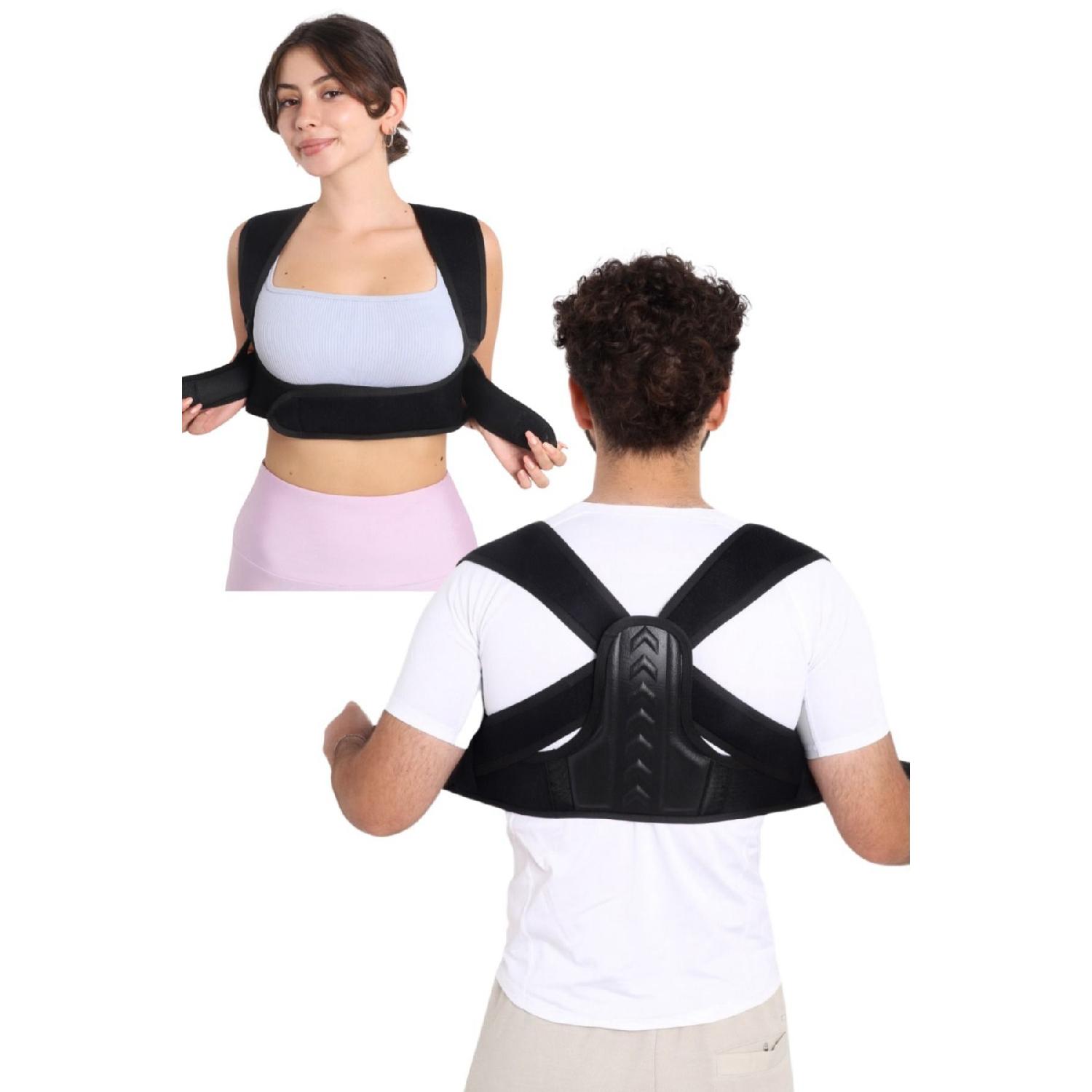 Upright Posture Corset Back Corset Anti-hunchback Posturex Medical Corset Adjustable Corset Standart чорний
Upright Posture Corset Back Corset Anti-hunchback Posturex Medical Corset Adjustable Corset Standart чорний