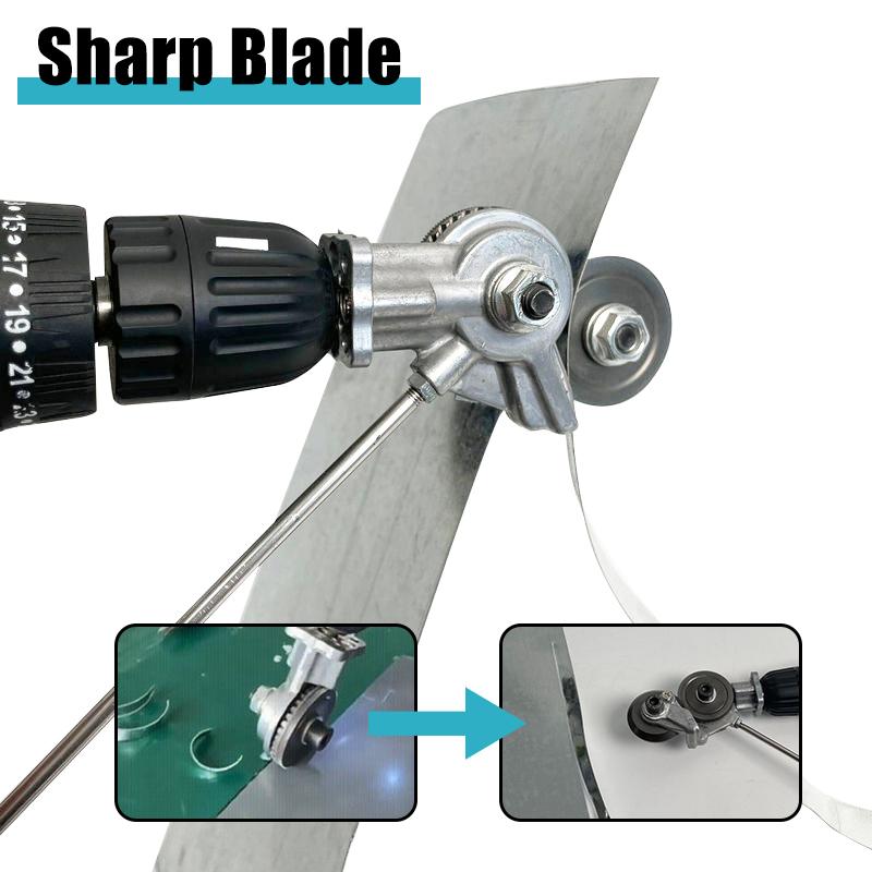 Electric Drill Convert Shears Plate Cutter Metal Sheet Cutter Tool Free Cutting Tool Nibbler Sheet Metal Cut Electric Scissor
Electric Drill Convert Shears Plate Cutter Metal Sheet Cutter Tool Free Cutting Tool Nibbler Sheet Metal Cut Electric Scissor
