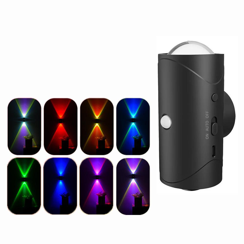 Rechargeable Atmosphere Light Smart Induction Wall Lamp Motion Sensor LED Night Light Bedside Lamp for Room Bar Decoration
Rechargeable Atmosphere Light Smart Induction Wall Lamp Motion Sensor LED Night Light Bedside Lamp for Room Bar Decoration
