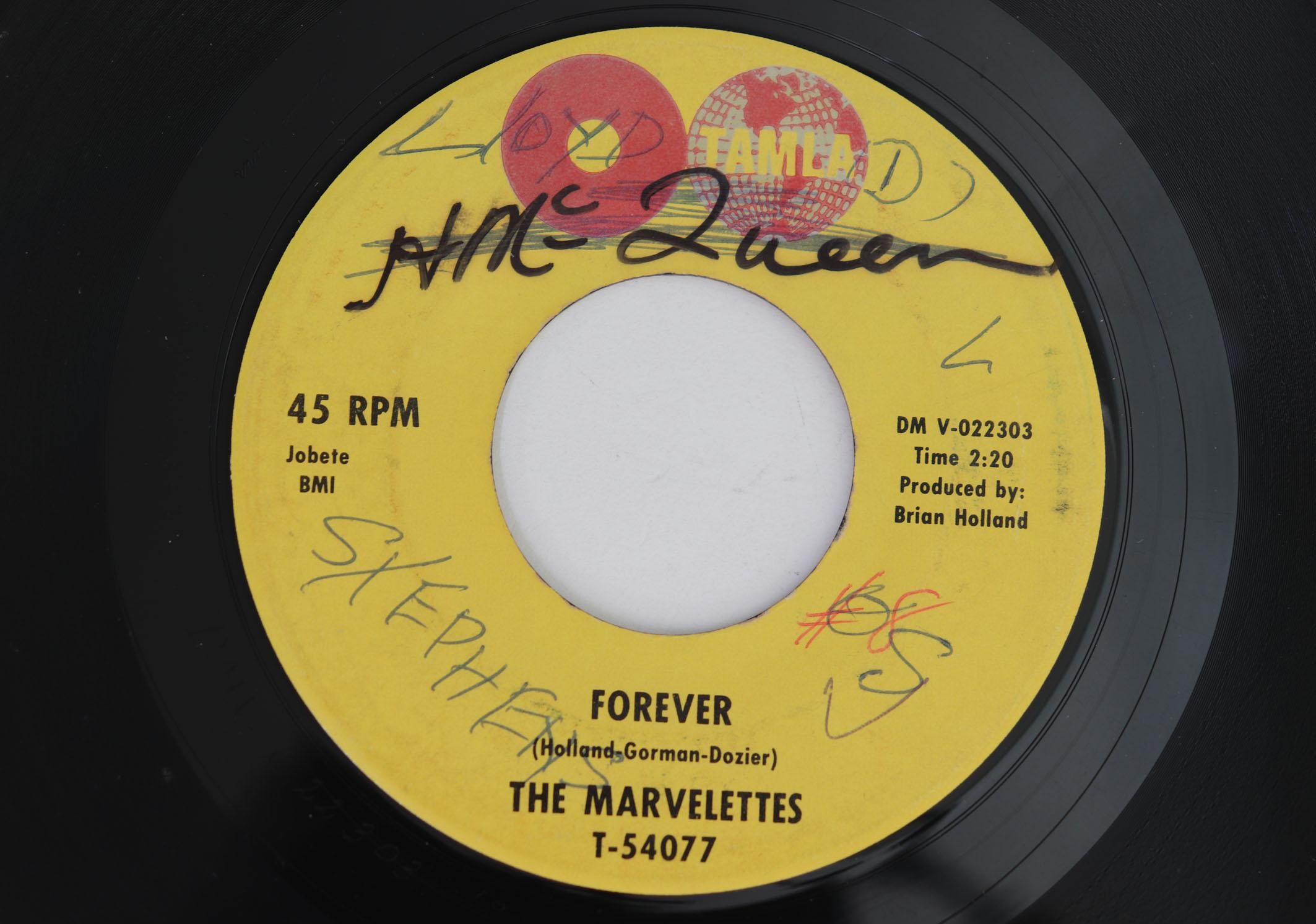 7inch Record MARVELETTES Forever Locking Up My Heart T54077 TAMLA 1963 US SoulFunk Used
7inch Record MARVELETTES Forever Locking Up My Heart T54077 TAMLA 1963 US SoulFunk Used