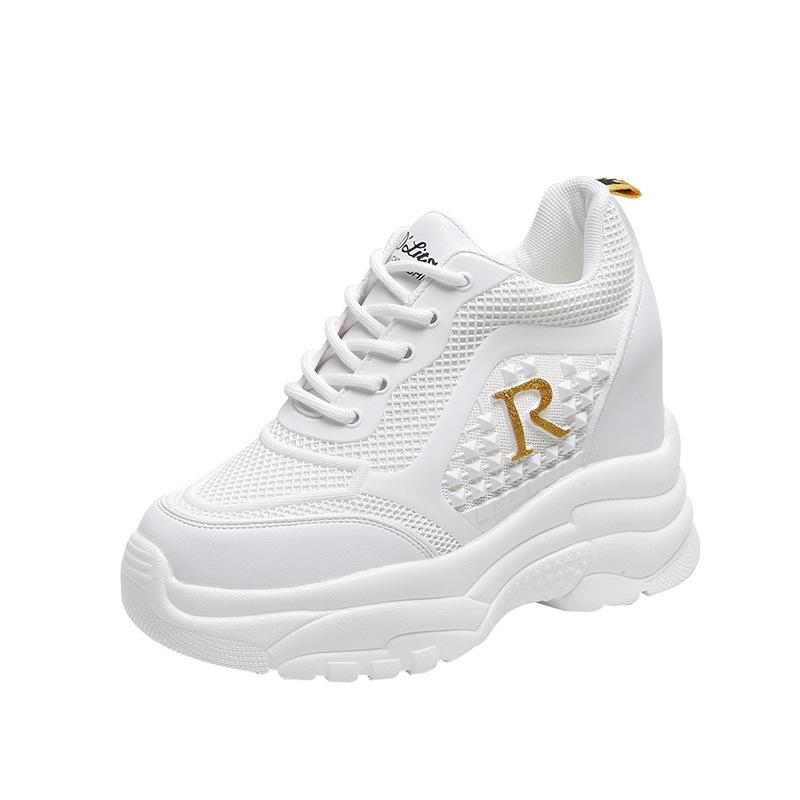 Inner height increase Summer new soft-soled mesh shoes Sports and leisure shoes Mesh breathable 40 золотий
Inner height increase Summer new soft-soled mesh shoes Sports and leisure shoes Mesh breathable 40 золотий