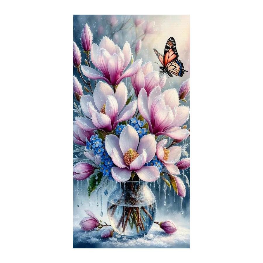 Still Life Flower Large Size Diamond Painting New Collection Floral Butterfly Diy Full Drill Rhinestone Embroidery Mosaic Cross Stitch Kits Round drill 30x60cm
Still Life Flower Large Size Diamond Painting New Collection Floral Butterfly Diy Full Drill Rhinestone Embroidery Mosaic Cross Stitch Kits Round drill 30x60cm