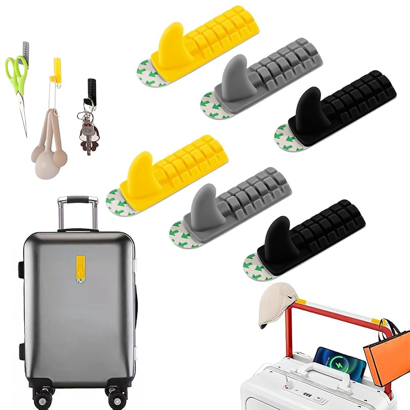 Convenient travel goods carry hanger suitcase hanger carry case 6 pieces luggage hook wall hook convenience for backpack travel supplies
Convenient travel goods carry hanger suitcase hanger carry case 6 pieces luggage hook wall hook convenience for backpack travel supplies