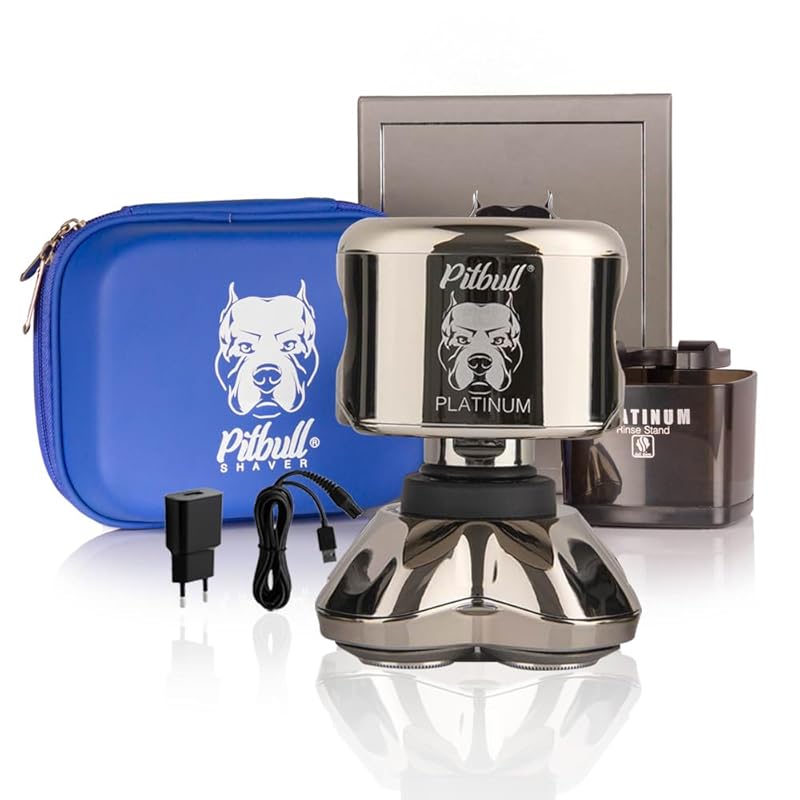 Skull Shaver (skull shaver) Pitbull Platinum PRO head shaver wet/dry Comes with USB & charging cable 4D waterproof grooming kit (2 year warranty,
Skull Shaver (skull shaver) Pitbull Platinum PRO head shaver wet/dry Comes with USB & charging cable 4D waterproof grooming kit (2 year warranty,