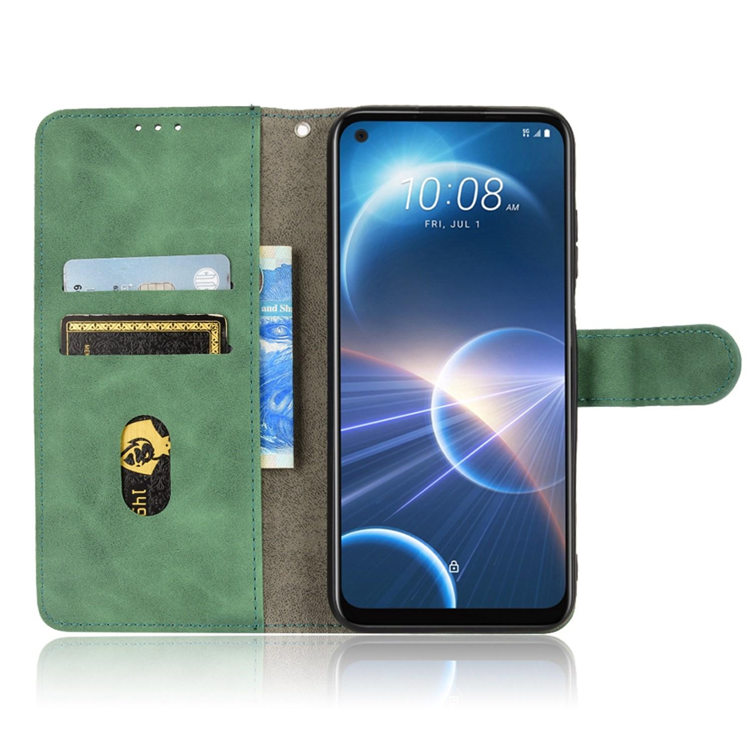 For HTC Desire 22 Pro 5G Drop-Proof PU Leather Folio Flip Case Skin-Touch Feeling Stand Wallet Phone Cover Green
For HTC Desire 22 Pro 5G Drop-Proof PU Leather Folio Flip Case Skin-Touch Feeling Stand Wallet Phone Cover Green