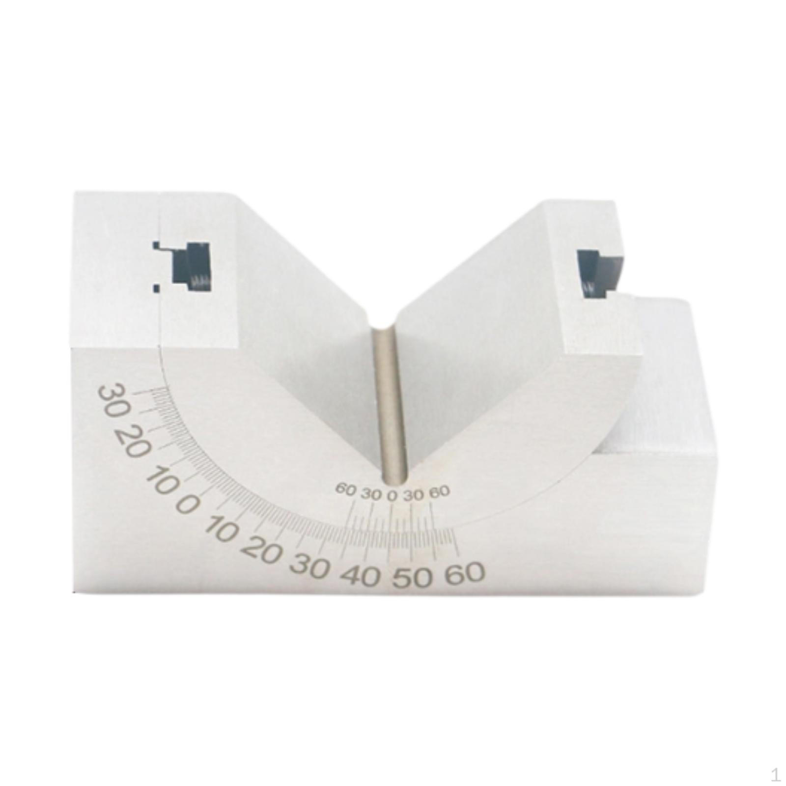 Adjustable Gaug Angle V Block Measuring Professional 0-60 Degree Precision AP30
Adjustable Gaug Angle V Block Measuring Professional 0-60 Degree Precision AP30